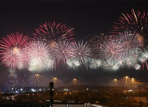 阳信县焰火晚会